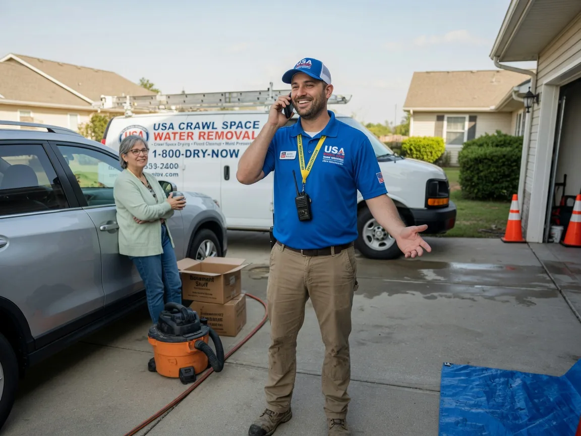 Crawl Space Water Removal Elsah, IL FAQs